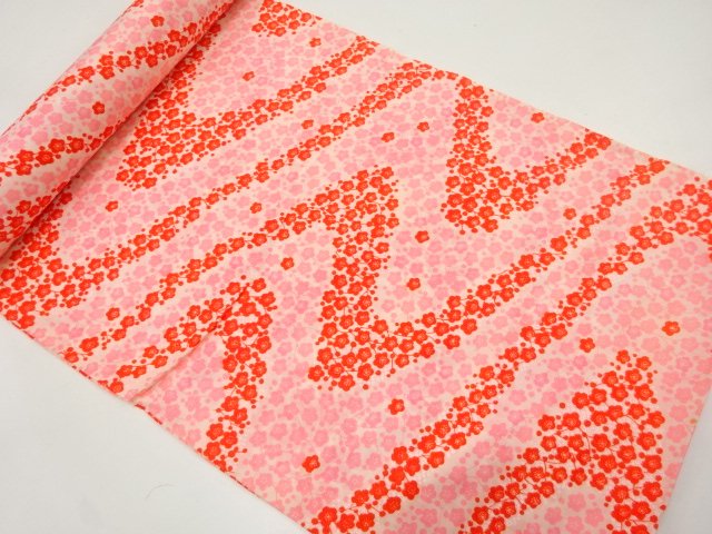 JAPANESE KIMONO / ANTIQUE PLUM TREE PATTERN / RUNNING WATER JUBAN GROU